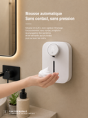 Distributeur de Savon Sans Contact avec Température Auréa